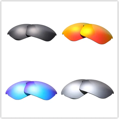 Vista 6 de Paquete de 4 pares de lentes de repuesto polarizadas para gafas de sol Oakley Bottle Rocket marco de cristal NicelyFit