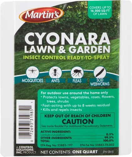 Vista 3 de Insecticida para césped y jardín Cyonara