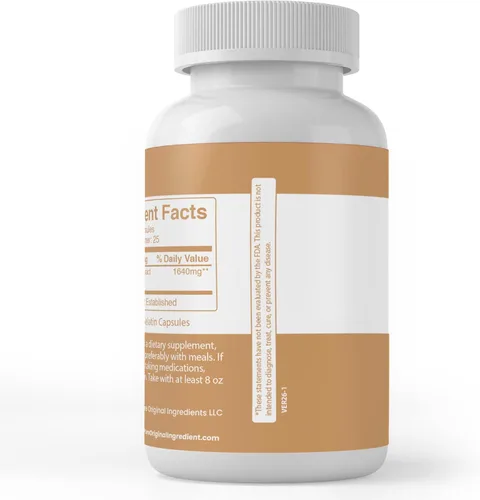 Vista 3 de PURE ORIGINAL INGREDIENTS Raíz de maca, (100 cápsulas) siempre pura, sin aditivos ni rellenos, verificado por laboratorio