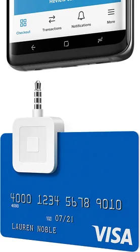 Vista 4 de Lector Square para banda magnética (jack para auriculares)