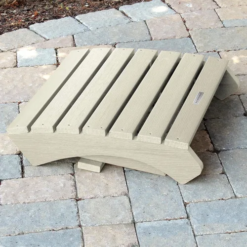 Vista 4 de highwood AD-OTL1-WAE Adirondack - Otomana plegable Whitewash Encalar