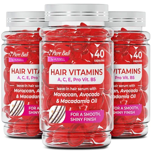Vista 9 de Cápsulas de aceite capilar, suero para el cabello con aceite marroquí para todo tipo de cabello (12 unidades)