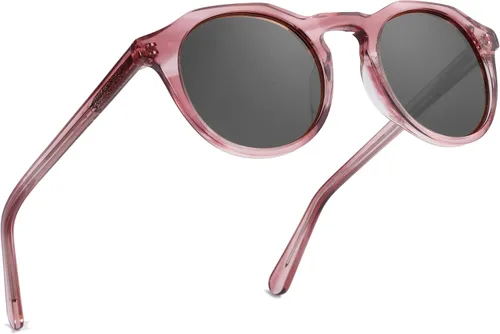 Vista 60 de ZENOTTIC Gafas de sol polarizadas redondas vintage para hombres y mujeres con protección UV400