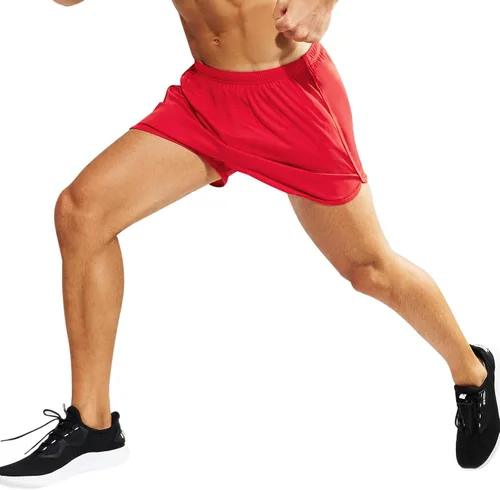 Vista 6 de MIER Men's 3''5'' Athletic Running Shorts with Liner Quick Dry Active Lightweight Gym Sports Workout Shorts for Men