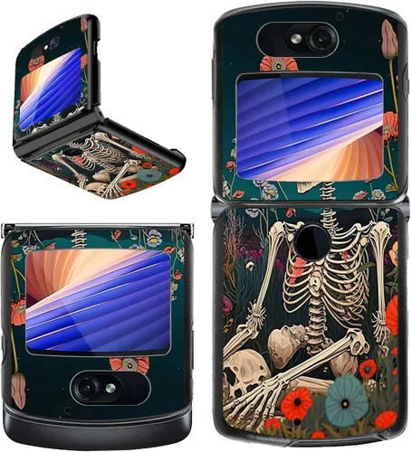 Vista 18 de Rossy Funda para Motorola RAZR 5G, para Moto RAZR 5G, funda delgada y ligera de policarbonato duro a prueba de golpes para Motorola Moto RAZR 5G