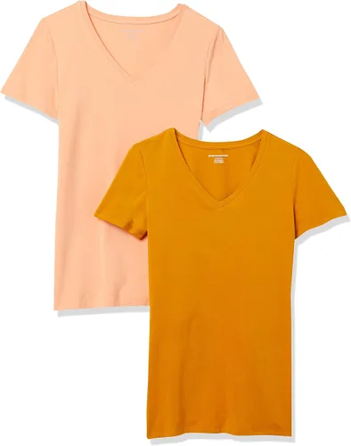 Vista 54 de Amazon Essentials Women's Regular-Fit Short-Sleeve Crewneck T-Shirt