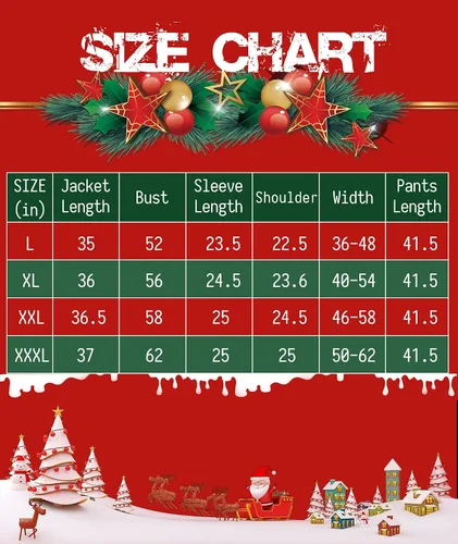 Vista 4 de aingycy Disfraz de Papá Noel de franela de lujo para adultos, traje completo de Navidad, Halloween, disfraz de Papá Noel para hombres, vino
