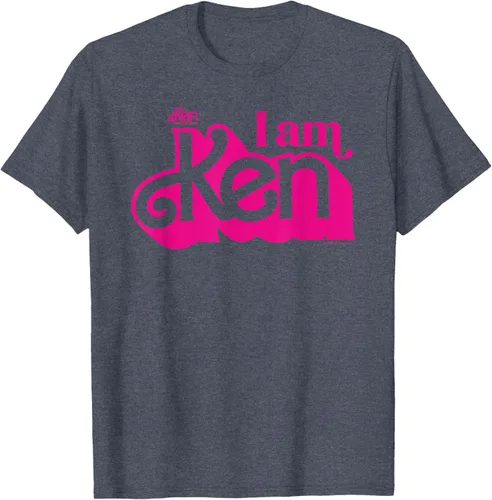 Vista 33 de Camisetas y camisetas de Barbie The Movie I Am Ken para hombres y mujeres Negro