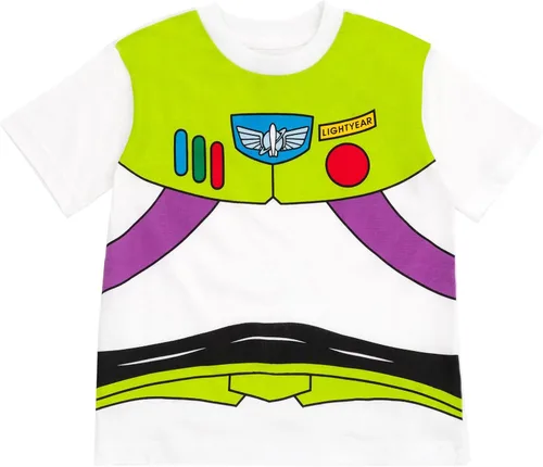 Vista 2 de Disney Pixar Toy Story Woody Buzz Lightyear Alien Matching Family Cosplay Camiseta infantil a adulto