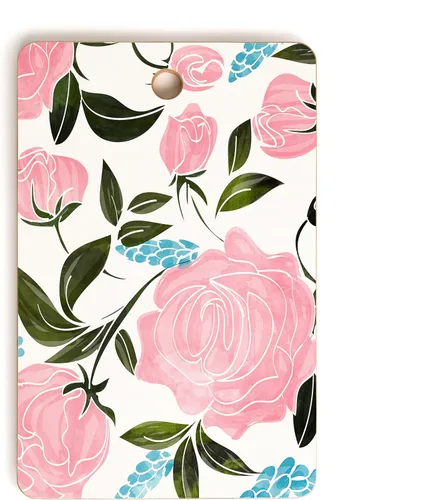 Vista 37 de Society6 Tabla de cortar de bambú 83 naranjas botánicas Boho Art Decoración de cocina Tabla de servir segura para alimentos, alia, 11.5 pulgadas