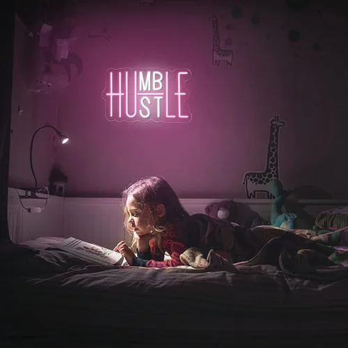 Vista 3 de SEÑALES DE NEÓN HUSTLE & DON'T QUIT