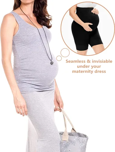Vista 5 de B Shape Premium Maternity Shapewear with Belly Support Pregnancy Shapewear Shorts for Photoshoot Dress Baby Shower Dress