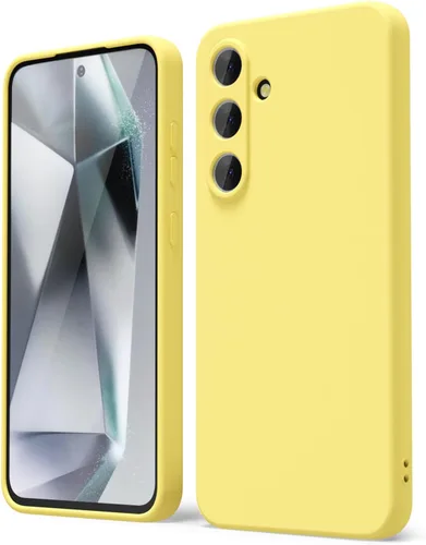 Vista 332 de oakxco Funda para teléfono Samsung Galaxy S8 de silicona líquida, delgada y fina de gel de goma suave TPU cubierta protectora simple llana