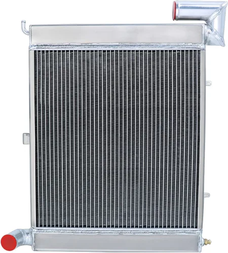 Vista 3 de Radiador de aluminio para Chevy Corvette Convertible Coupé 5.3 5.4 5.7 V8 Motor Radiadores de 3 filas 1963 1964 1965 1966 1967 1968 1969 1970 1971