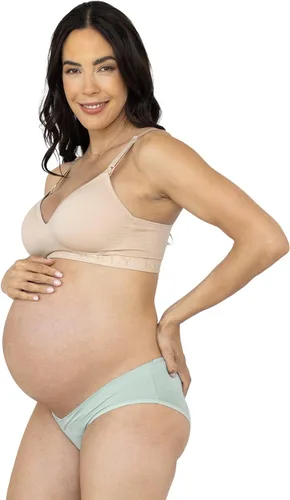 Vista 4 de Kindred Bravely Under the Bump - Ropa interior de maternidad bragas de embarazo - Bikini paquete de 5
