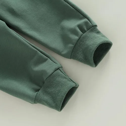 Vista 6 de Conjunto de ropa de 2 piezas para bebé y niño pequeño con estampado de vaca