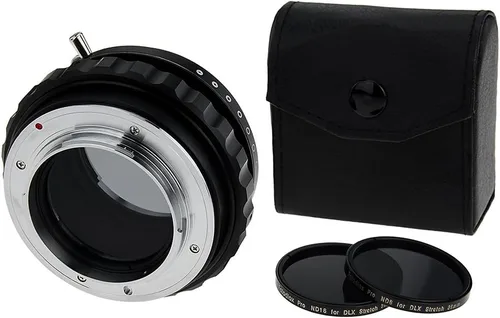 Vista 7 de Fotodiox Adaptador de montaje de lente extensible DLX compatible con lentes Nikon F-mount G-Type a cámaras Sony E-mount