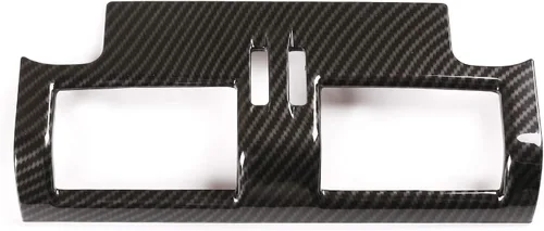 Vista 5 de Cubierta de marco de ventilación de aire acondicionado para interior de automóvil ABS para Land Rover Defender 90 110 130 2020-2021 Accesorios
