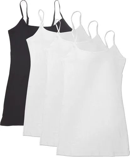 Vista 7 de Active - Paquete de 4 camisetas sin mangas, básicas, para mujer
