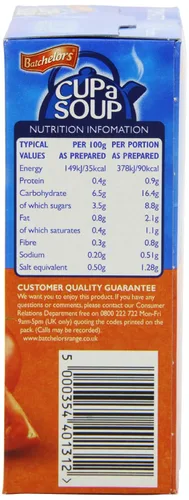 Vista 8 de Batchelors Cup a Soup Tomate 4 sobres 3.28 oz (Pack de 9)