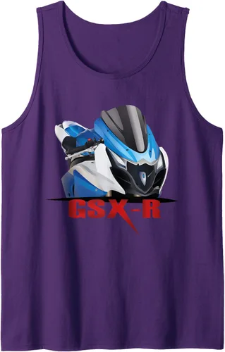 Vista 4 de GSXR Gixxer - Camiseta sin mangas para moto