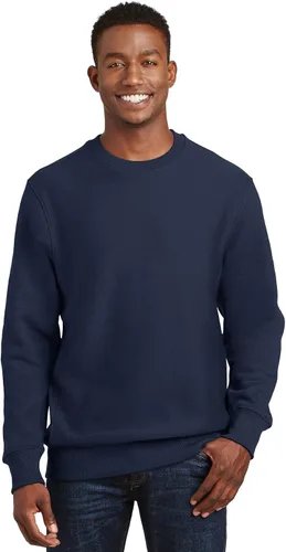 Vista 6 de SPORT-TEK Sudadera unisex súper pesada con cuello redondo Athletic Heather