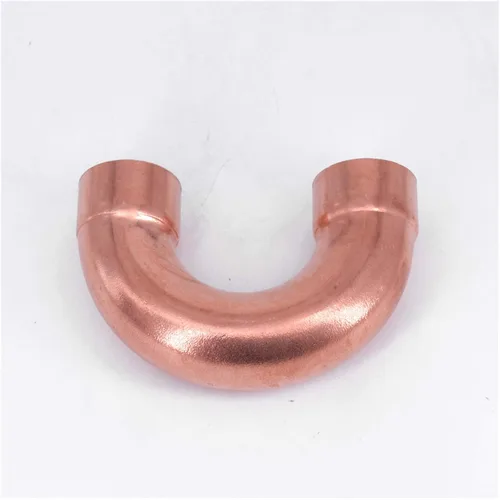 Vista 5 de Accesorios de conexión de manguera de jardín Cobre 180 Codo Accesorios de tubería Agua Gas Petróleo Socket Conector de soldadura Alimentación