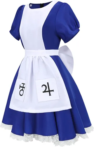 Vista 2 de Disfraz de Halloween Alice Madness Returns y delantal de sirvienta