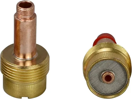 Vista 9 de RIVERWELD Cuerpo de pinza de lente de gas TIG de gran diámetro Jumbo 45V Series 45V116 1/16 "45V64 3/32" 995795 1/8" 45V63 5/32" Fit SR WP 17 18 26