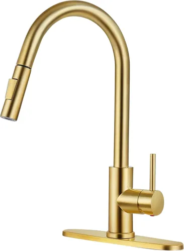 Vista 12 de SOKA Grifos táctiles de fregadero de cocina Bronce frotado con aceite