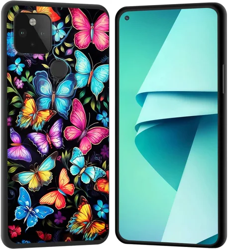 Vista 122 de Funda para Pixel 4 XL, funda de goma de silicona suave a prueba de golpes, funda protectora de cuerpo completo para Google Pixel 4 XL, ciervo