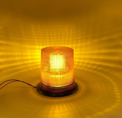 Vista 3 de Luz estroboscópica LED de faro luz estroboscópica ámbar techo superior luces estroboscópicas de alta visibilidad, luces estroboscópicas redondas