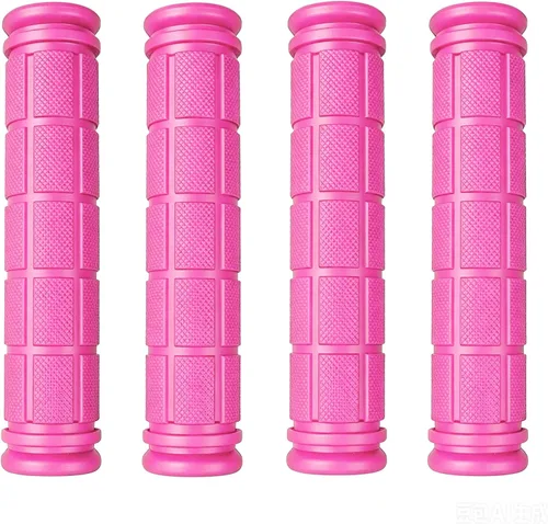 Vista 11 de 2 pares de puños/mangos para manillar de bicicleta con empuñaduras de hongo para bicicletas BMX/de carretera/de montaña