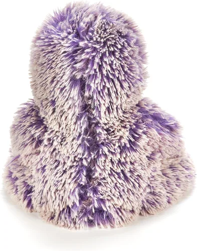 Vista 4 de The Petting Zoo Peluche de perezoso morado, regalos para niños, juguete de peluche de perezoso Pazzion morado, 20 pulgadas