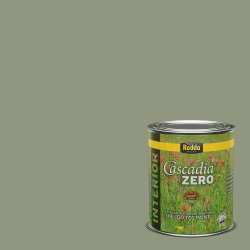 Vista 88 de Rodda Paint CASCADIA ZERO - Pintura plana e imprimación para interiores en uno, cuarto de galón, rosa Mullen