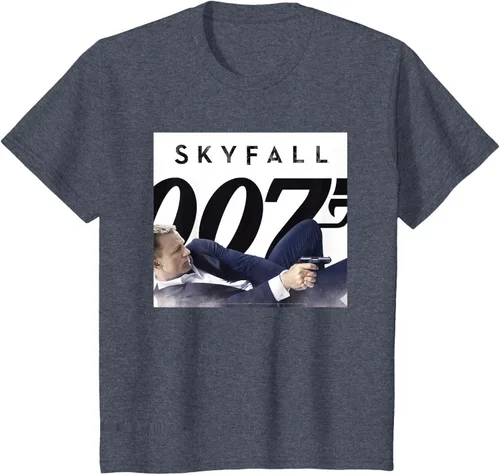 Vista 51 de Official James Bond 007 Camiseta Skyfall, Negro
