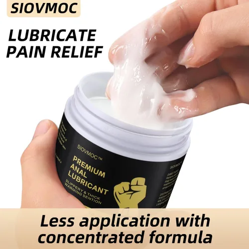 Vista 3 de Lubricante para sexo anal, gel de fisting premium a base de agua para mayor comodidad y experiencia suave, lubricante sexual duradero para la puerta