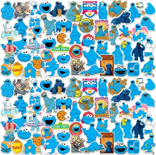 Vista 7 de Monstruo de galletas de Barrio Sésamo, tableta, juego variado de personajes de monstruo de galletas