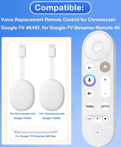 Vista 2 de Reemplazo de control remoto para todos los TCL Android 4K UHD Smart TV [sin función de voz], (RC802V FNR1) Compatible con todos los TCL Android TV