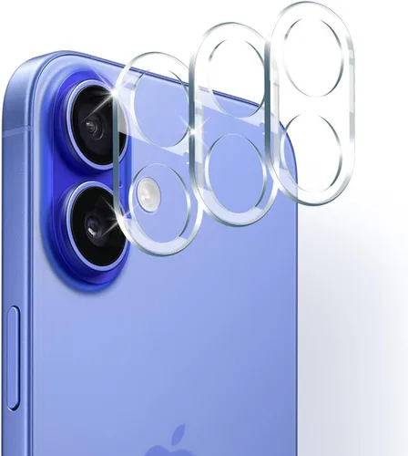 Vista 11 de Protector de lente de cámara trasera trasera de vidrio templado para iPhone 14 Pro Max, iPhone 15 Pro Max - Protector de cobertura completa