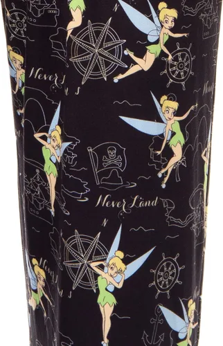 Vista 4 de Disney Tinker Bell Sleep Never Land Map Symbols - Pantalones de pijama para mujer