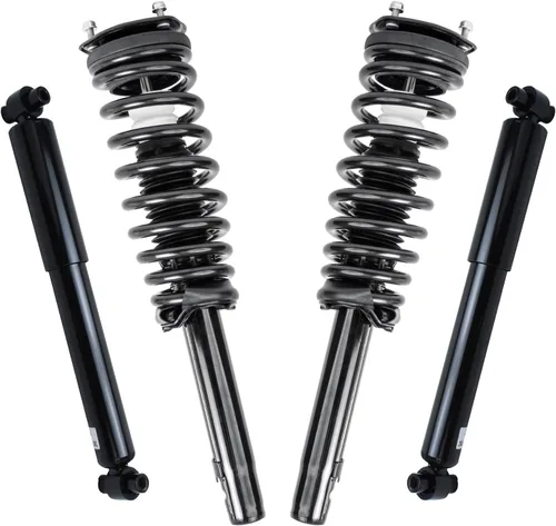 Vista 34 de Detroit Axle - Kit de 4 puntales para Ford Escape 2014-2019, 2 amortiguadores traseros ensamblaje 2 puntales delanteros y resortes helicoidales 2015