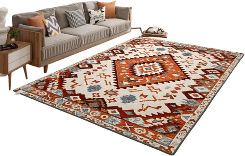 Vista 8 de Graphene Electric Heated Floor Mat, Large Indoor Floor Heating Mat with Adjustable Temperatur/12 Hour Timer, Electric Heated Area Rug, Waterproof