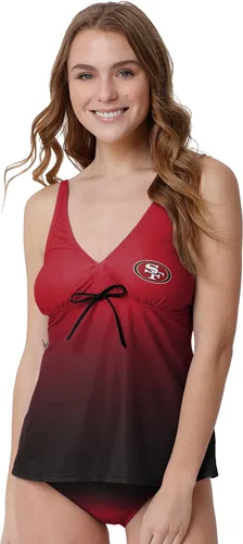 Vista 370 de FOCO Women's NFL Team Logo Ladies Bathing Swim Wear Suit