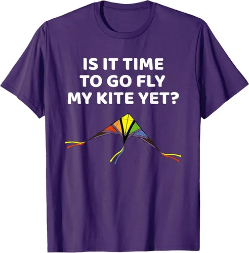 Vista 74 de Kite Flying Outdoors Hobby for Adults & Children T-Shirt
