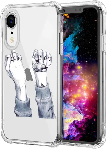 Vista 15 de CARLOCA Funda compatible con iPhone 11 Pro, patrón de grano de madera negro y rojo transparente con diseño de plástico transparente para iPhone 11
