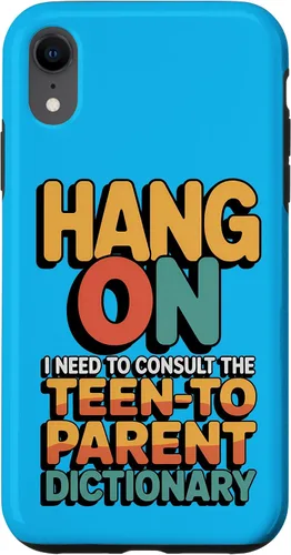 Vista 25 de Hang On I Need The Teen-to-Parent Dictionary Case for iPhone 16