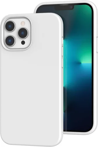 Vista 239 de Funda de silicona líquida compatible con iPhone 12 Pro Max 6.7 pulgadas, funda de gel de protección completa con forro de microfibra, funda