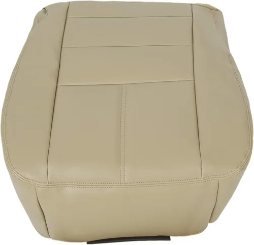 Vista 5 de HECASA Funda de asiento compatible con Ford Super Duty F250 F350 F450 F550 Lariat 2008, 2009, 2010, piel sintética de repuesto para parte inferior