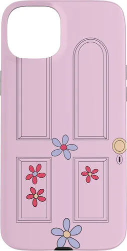 Vista 9 de Disney and Pixar's Monsters, Inc. Boo Door - Carcasa para iPhone 17, color lila